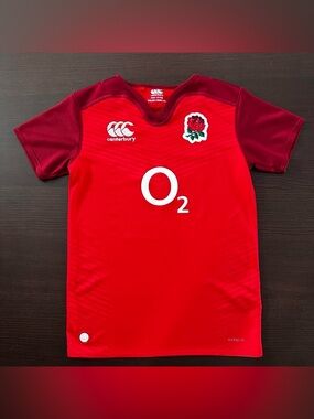 Canterbury England Rugby Jersey Red Fits Women’s XS
